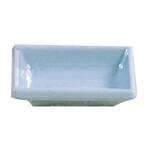 Thunder Group 1901 2 Oz 3.75 x 2.5 Inch Asian Blue Jade Melamine Rectangular Sauce Dish, DZ