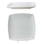 Thunder Group 29010WT 10 Inch Western Classic White Melamine Square Plate, DZ
