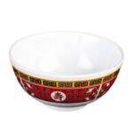 Thunder Group 3004TR 12 Oz 4.8 Inch Asian Longevity Melamine Round Rice Bowl, DZ
