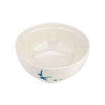 Thunder Group 3006BB 9 Oz 4.38 Inch Asian Blue Bamboo Melamine Round White Soup Bowl, DZ