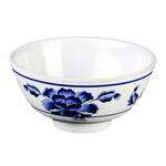 Thunder Group 3006TB 9 Oz 4.38 Inch Asian Lotus Melamine Round Rice Bowl, DZ