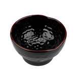 Thunder Group 3706TM 12.5 Oz 5 Inch Asian Tenmoku Round Melamine Wave Rice Bowl, DZ