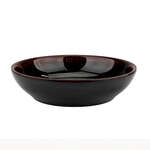 Thunder Group 3955TM 9 Oz 5.5 Inch Asian Tenmoku Round Melamine Flat Bowl, DZ