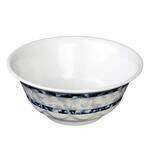 Thunder Group 5275DL 34 Oz 7.25 Inch Diameter Asian Blue Dragon Melamine Scalloped Bowl, DZ