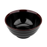 Thunder Group 5706TM 16 Oz 6 Inch Asian Tenmoku Round Melamine Soup Bowl, DZ