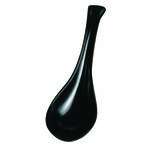 Thunder Group 7000BL 1 Oz 6.38 Inch Western Black Pearl Melamine Black Serving Spoon, DZ