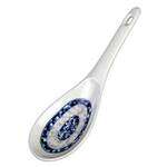 Thunder Group 7005DL 1.5 Oz 8.25 x 2.75 Inch Asian Blue Dragon Melamine Rice Ladle, DZ
