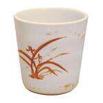 Thunder Group 9753GD 8 Oz 3.12 Inch Asian Gold Orchid Melamine Mug, DZ
