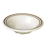 Thunder Group AD306AA 10 Oz 6.25 Inch Western Arcadia Round Melamine White Salad Bowl, DZ