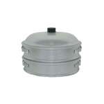 Thunder Group ALST014, 22x21-inch Heavy-Duty Aluminum Steamer without Bottom, SET