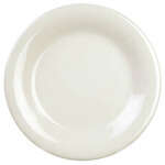 Thunder Group CR010V 10.5 Inch Western Ivory Wide Rim Melamine Plate, DZ