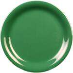 Thunder Group CR110GR 10.5 Inch Western Green Narrow Rim Melamine Plate, DZ