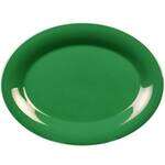 Thunder Group CR212GR 12 x 9 Inch Western Green Melamine Platter, DZ