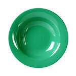 Thunder Group CR5811GR 16 Oz 11.25 Inch Western Green Melamine Pasta Bowl, DZ