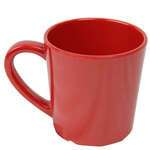 Thunder Group CR9018PR 7 Oz 3.12 Inch Western Red Melamine Mug, DZ