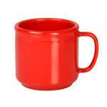 Thunder Group CR9035PR 10 Oz Western Red Melamine Mug, DZ