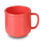 Thunder Group CR9035RD 10 Oz Western Orange Melamine Mug, DZ