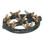 Thunder Group IRBR002CL, Cast Iron Base with Copper Nozzle Jet Burner, Propane, 71,000 BTU, EA