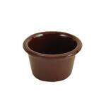 Thunder Group ML535C1 1.75 Oz 2.5 Inch Smooth Melamine Round Chocolate Ramekin, DZ