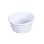 Thunder Group ML539W1 6 Oz 3.8 Inch Smooth Melamine Round White Ramekin, DZ