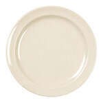 Thunder Group NS105T 5.5 Inch Western Nustone Tan Melamine Round Beige Plate, DZ