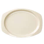 Thunder Group NS209T 9.5 x 6.75 Inch Western Nustone Tan Melamine Rectangular Beige Platter, DZ