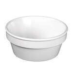 Thunder Group NS502W 2.5 Oz 2.8 Inch Western Nustone White Melamine Round Sauce Cup/Ramekin, DZ