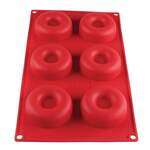 PLBM007S, 2.1-Ounce Savarin High Heat Silicone Baking Mold, 6 Cavities