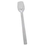 PLВЅ110CL, 10-Inch Polycarbonate Perforated Buffet Spoon, Clear, 12/Pack