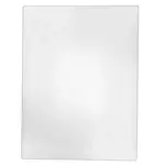 Thunder Group PLCB011, 12x18x3/4-Inch PE Rectangular Cutting Board, White