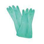 PLGL004GR, 12x3.9-Inch Latex Small Gloves, Green, Pair