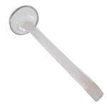PLOP013CL, 13-Inch, 1-Ounce One Piece Polycarbonate Ladle, Clear
