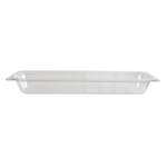 PLPA8122L, Half Size Long 2.5-Inch Deep, Polycarbonate Food Pan, Clear