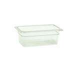 Thunder Group PLPA8144, Quarter Size 4-Inch Deep Polycarbonate Food Pan