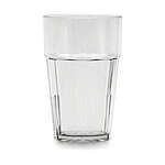 Thunder Group PLPCTB124CL, 24 oz Polycarbonate Diamond Tumbler, Clear, 12/CS