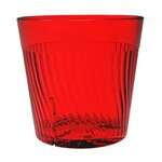Thunder Group PLPCTB308RD, 8 oz Polycarbonate Belize Tumbler, Red, 12/CS