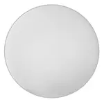 Thunder Group PLRCB002, 14x1/2-Inch PE Round Cutting Board, White