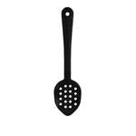 PLSS113BK, 11-Inch Polycarbonate Perforated Serving Spoon, Black, 12/CS