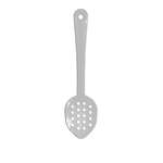 PLSS113WH, 11-Inch Polycarbonate Perforated Serving Spoon, White, 12/CS