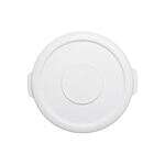 Thunder Group PLTC010WL, Plastic Lid For 10 Gal Trash Can, White
