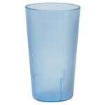 PLTHTB016B, 16 oz Blue Plastic Tumbler, 12/CS