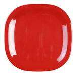 Thunder Group PS3010RD 11 Inch Western Passion Red Melamine Rounded Square Plate, EA