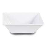 PS5008W 52 Oz 8 x 2 1/2 Inch Deep Western Passion White Melamine Square Bowl, EA