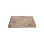 Thunder Group SB514S 14 3/4 x 8 1/4 Inch Western Sequoia Melamine Rectangular Faux Wood Serving Board, EA
