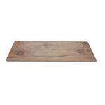 Thunder Group SB520S 20 3/4 x 6 1/4 Inch Western Sequoia Melamine Rectangular Faux Wood Serving Board, EA