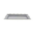 Thunder Group SD3318H 58 Oz (1 4/5 Qt) 17 1/2 x 6 3/4 Inch Western Graham Gray Melamine Rectangular Tray, EA