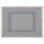 SD3324H 24 x 18 Inch Western Graham Gray Melamine Rectangular Tray, EA