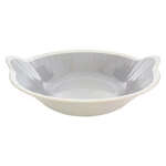 Thunder Group SD5614H 128 Oz (4 Qt) 14 x 3 1/4 Inch Deep Western Graham Gray Melamine Round Bowl, EA