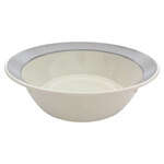 Thunder Group SD6018H 320 Oz (10 Qt) 18 x 7 Inch Deep Western Graham Ivory Melamine Round Bowl, EA