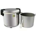 Thunder Group SEJ22000, 15.75x15-inch 50 Cups, Mirror Finished Stainless Steel Electric Rice Warmer, EA